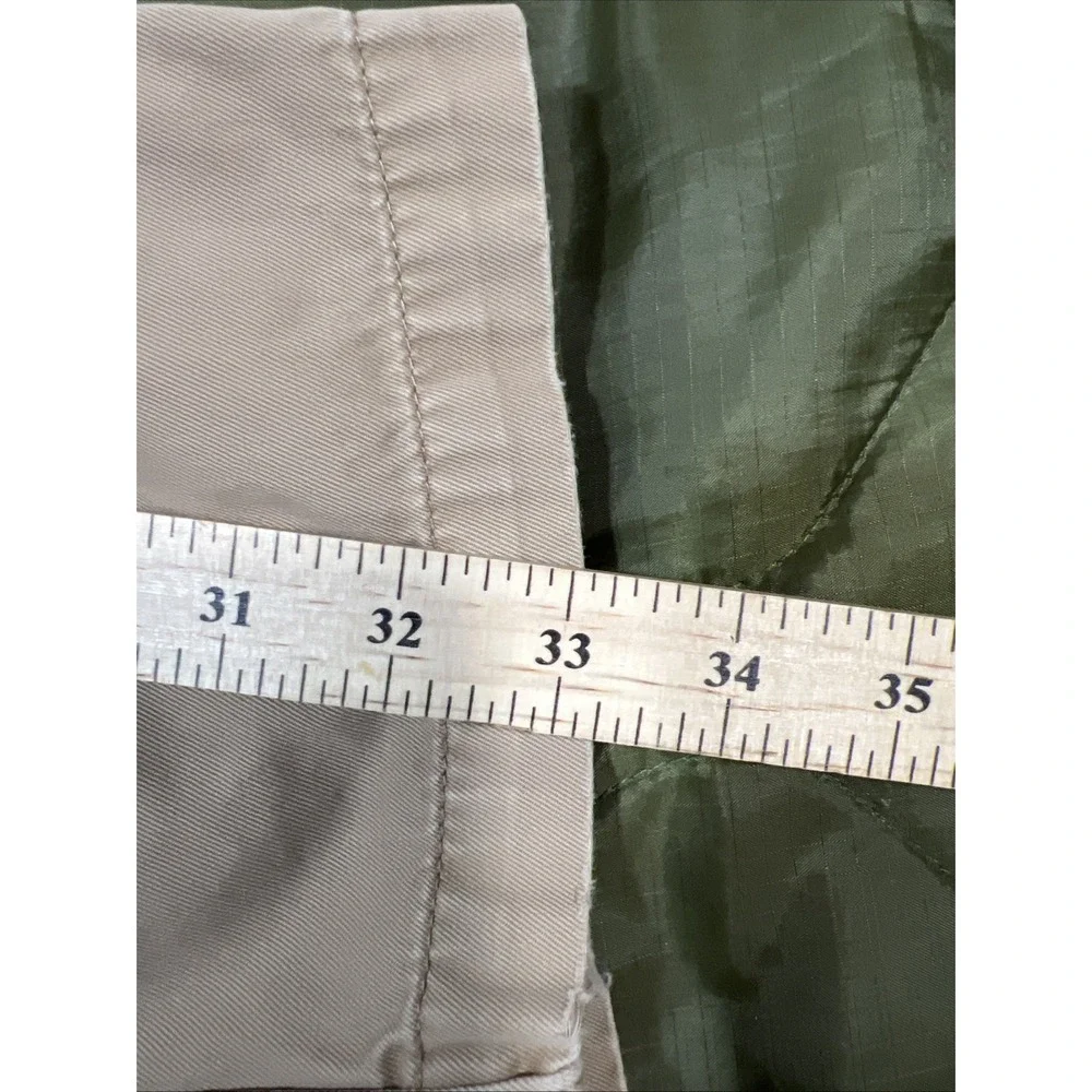 Uniqlo Vintage Regular Fit Chino 36x34 Cotton Khaki Ivy Workwear Military Style
